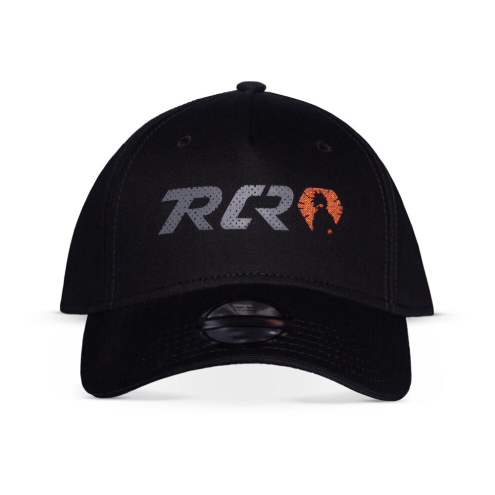 Overwatch 2 Tracer Rubber Print Adjustable Cap Black