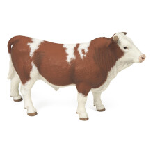 Figuriini Simmental-härkä - PAPO - Elämä maalla - Lapsille alkaen 3 vuotta