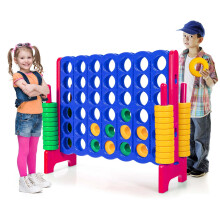 Giant 4 in A Row Jumbo 4-to-Score Chess Set Large Family Game Toy