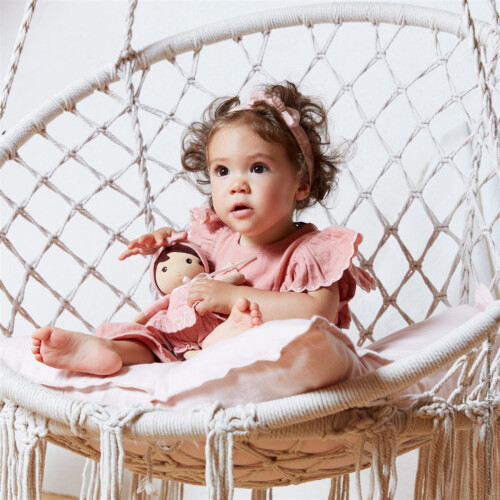tenderheid pop amandine 25cm - KALOO - K200004 - Roze - Polyester 2