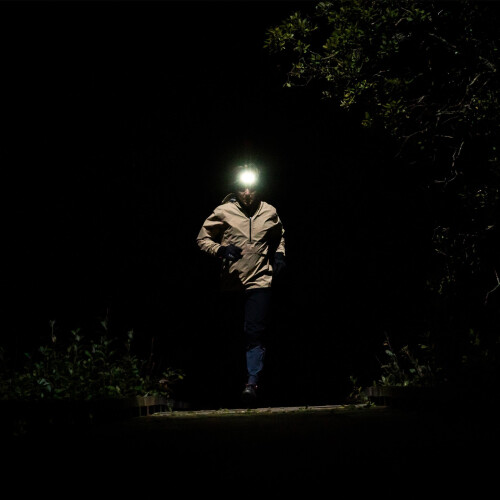 (Grey) NEO9R Running Head Torch with Chest Strap 2