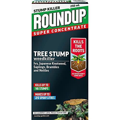 Miracle-Gro Scotts Miracle-Gro Roundup Tree Stump and Root Killer 250 ml Liquid Concentrate Weedkiller
