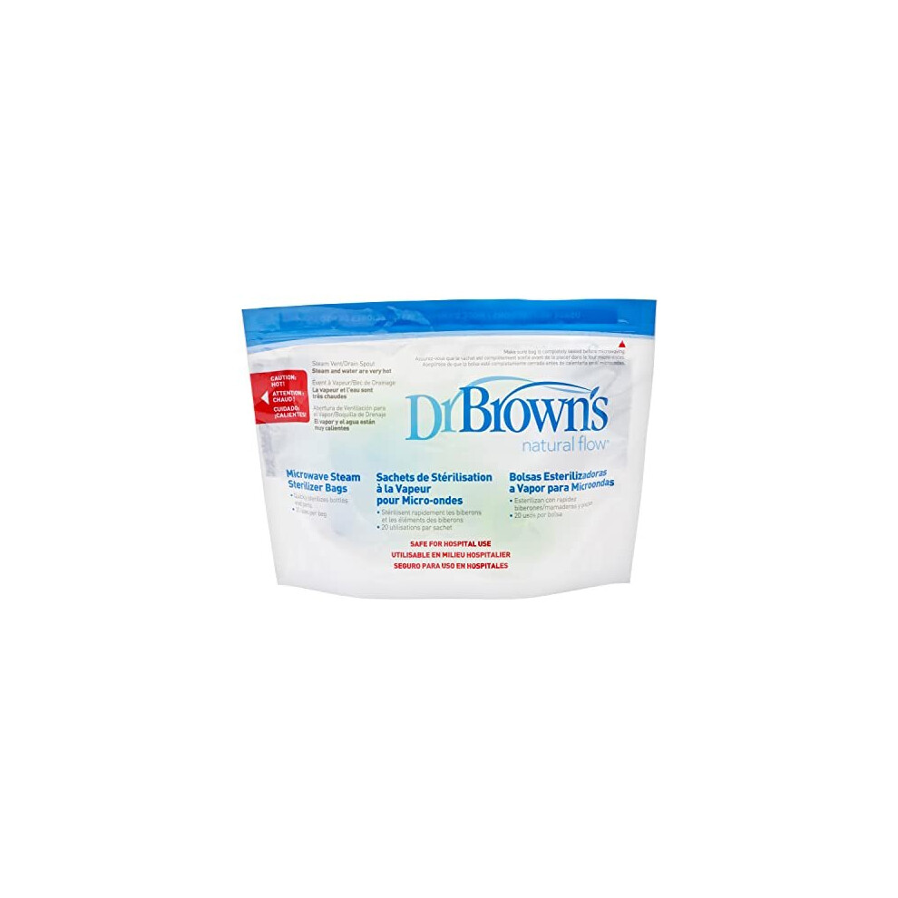 Dr. Brown's Microwave Steam Steriliser Bags