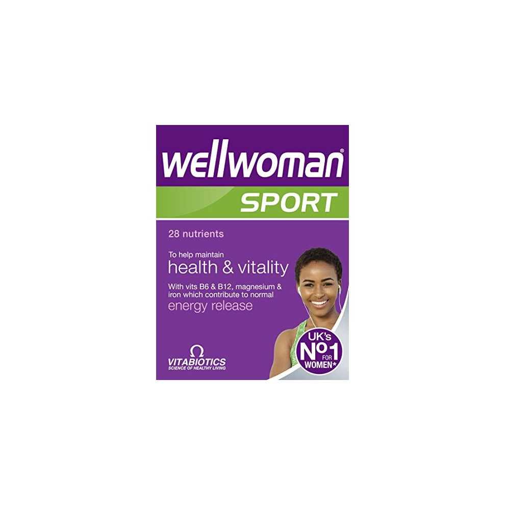 Wellwoman Vitabiotics Sport And Fitness - 30 Tablets
