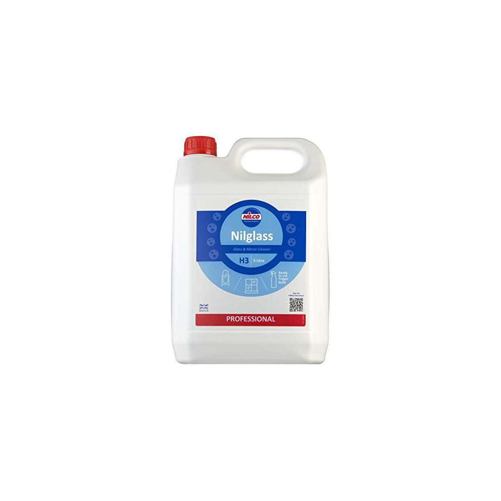 Nilco H3 Nilglass Glass & Mirror Cleaner 5L