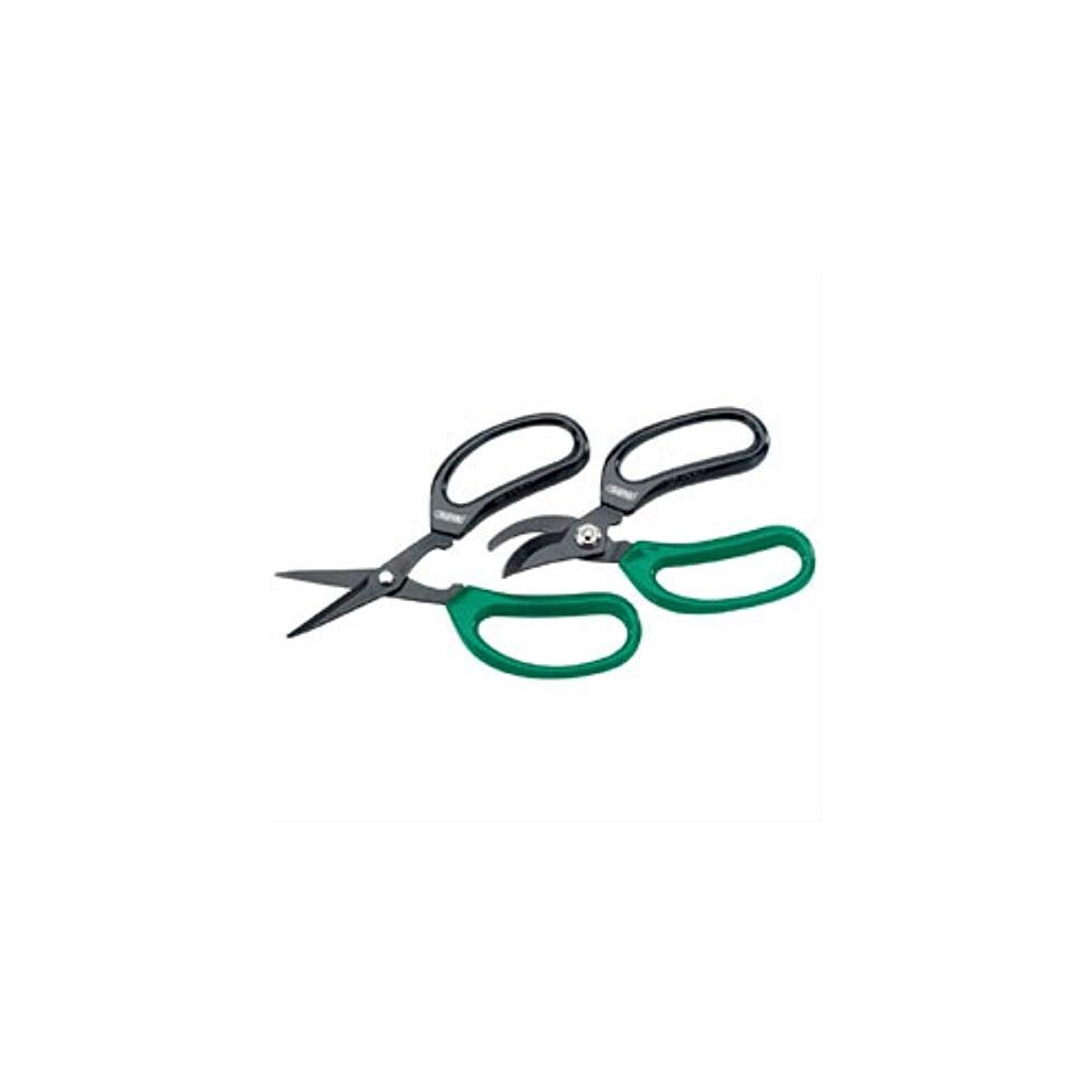 Draper 18299 Garden Scissors, Precision Pruning Floristry, Pack of 2