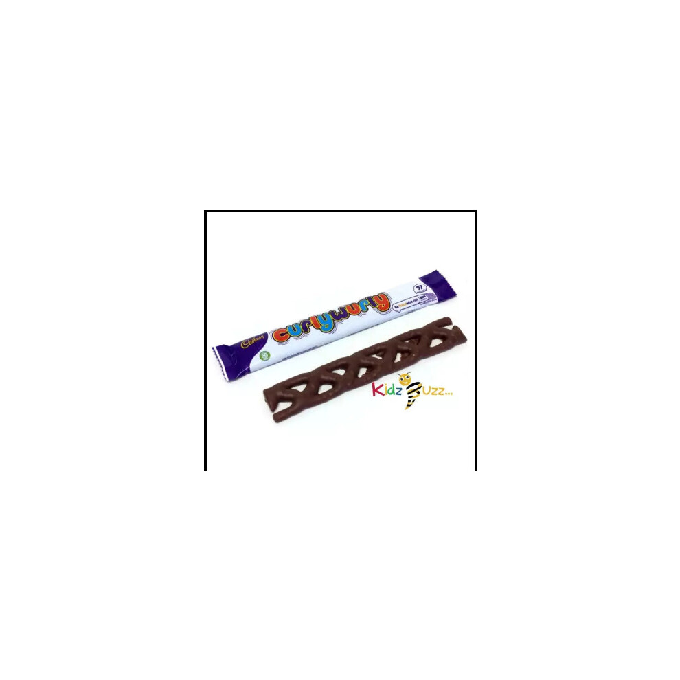 Cadbury Curly Wurly Chocolate Bar (Pack of 20)