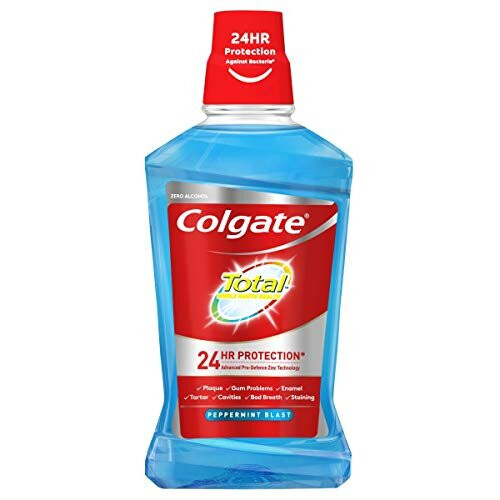 Colgate Colgate Total Peppermint Blast Mouthwash with CPC 500ml