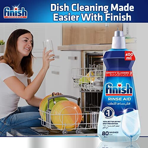 Finish Finish Rinse Aid, 400 ml 1