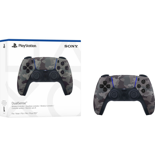 Sony Grey Camouflage DualSense Wireless Controller - PlayStation 5