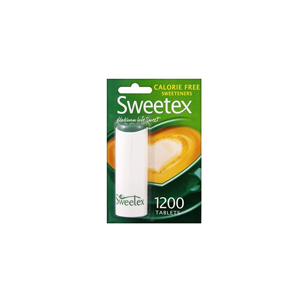 Sweetex Calorie Free Sweeteners 1200 per Pack - Pack of 2