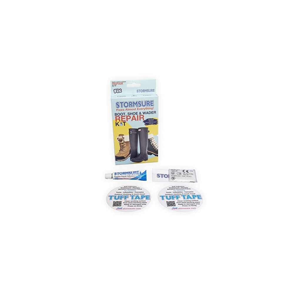 Stormsure Boot, Shoe And Wader Repair Kit Clear 5G 5060099877872