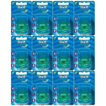 Oral-B Statin Tape Dental Floss 25m (12 Units) by Oral-B Satin Tape Mint