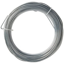 Tildenet 15377195 30m/ 2mm Galvanised Wire Coil, Silver