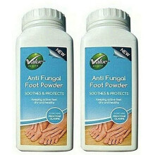 Value Health, Anti Fungal Foot Powder Pack, 2 packs of 75gram