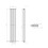NRG (1800 x 340mm Double) NRG Horizontal Vertical Designer D-shape Radiator Single Double Panel Bathroom Central Heating Rads Anthracite 4