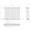 NRG (600 x 760mm Double) NRG Horizontal Vertical Designer D-shape Radiator Single Double Panel Bathroom Central Heating Rads White 4