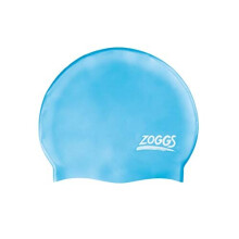 Zoggs Unisex's Easy-fit Silicone Swimming Cap, Light Blue, One Size