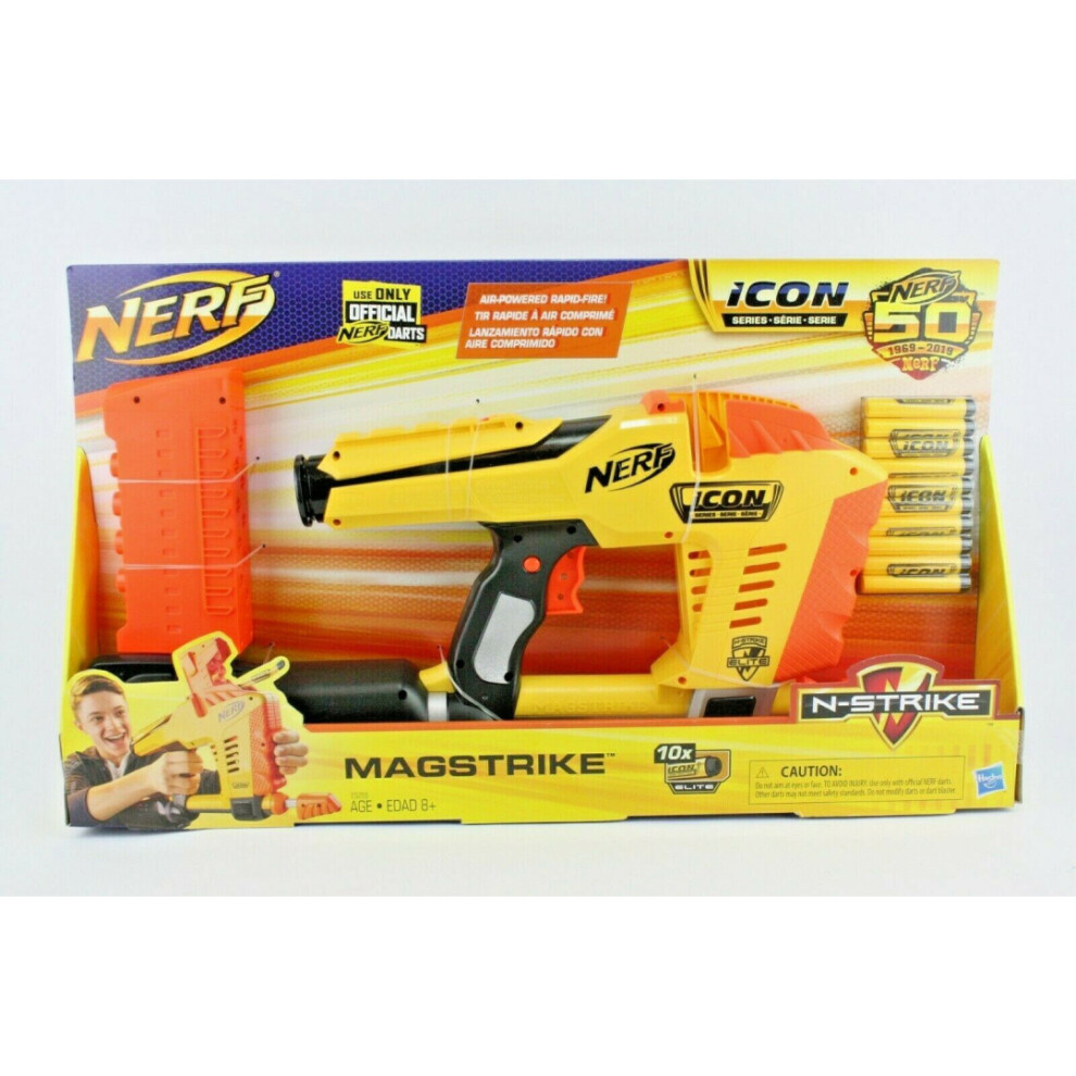 Nerf Magstrike Icon Series Blaster New Kids Childrens Toy