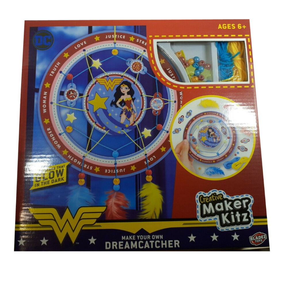 B&Q - Dc Make Your Own DreamcatcherWonder Woman - Image 2