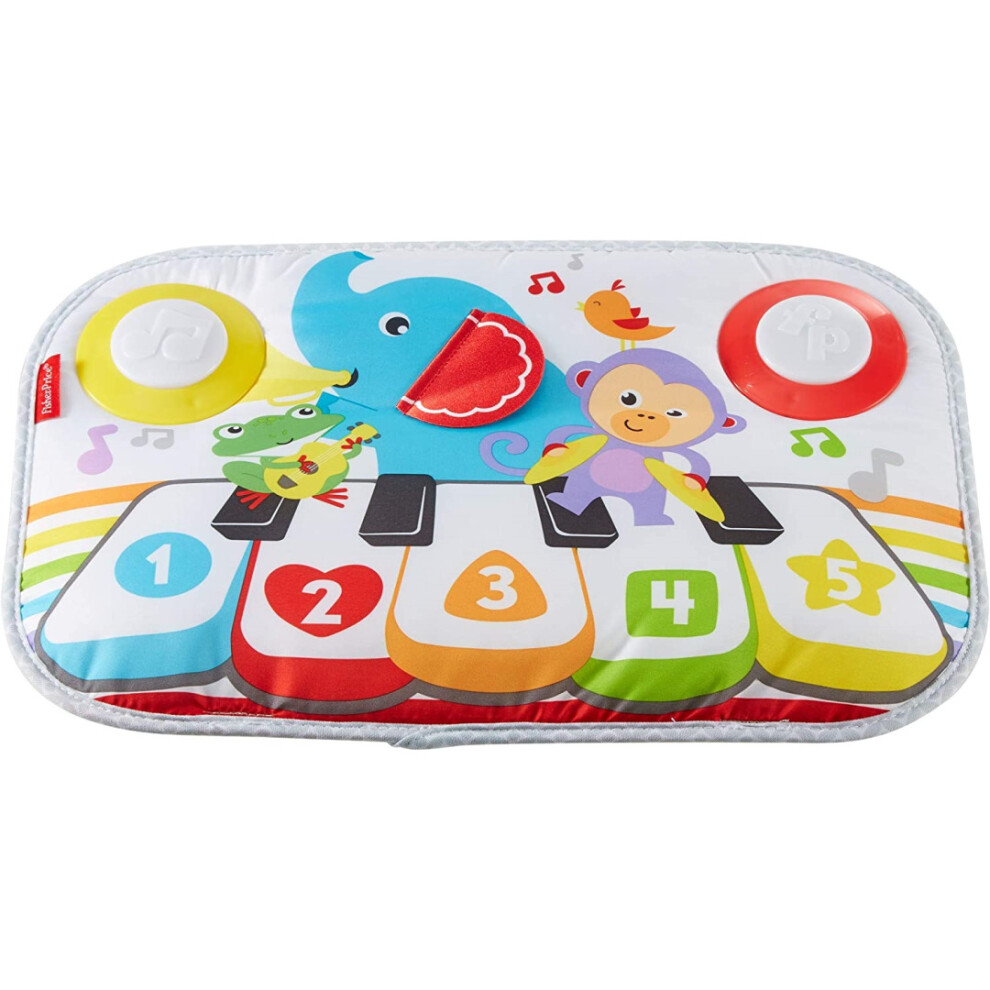 Fisher-Price My Cot Piano With Bars Sounds Melodies And Lights For Babies