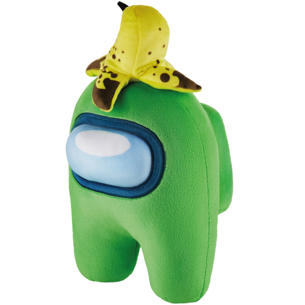 Among Us Series 2 Huggable Plush Soft Toy Crewmate Figure 30cm - Green & Banana