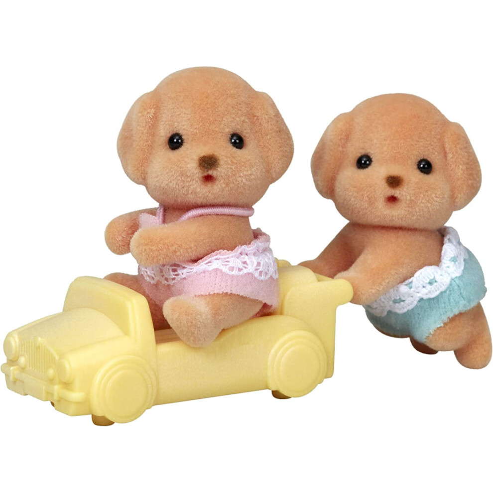 Sylvanian Families Toy Poodle Twins Figures and Accessories EPOCH