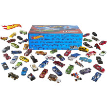 Hot Wheels 50 Diecast Car Pack and Mini Toy Cars Vehicles Mattel