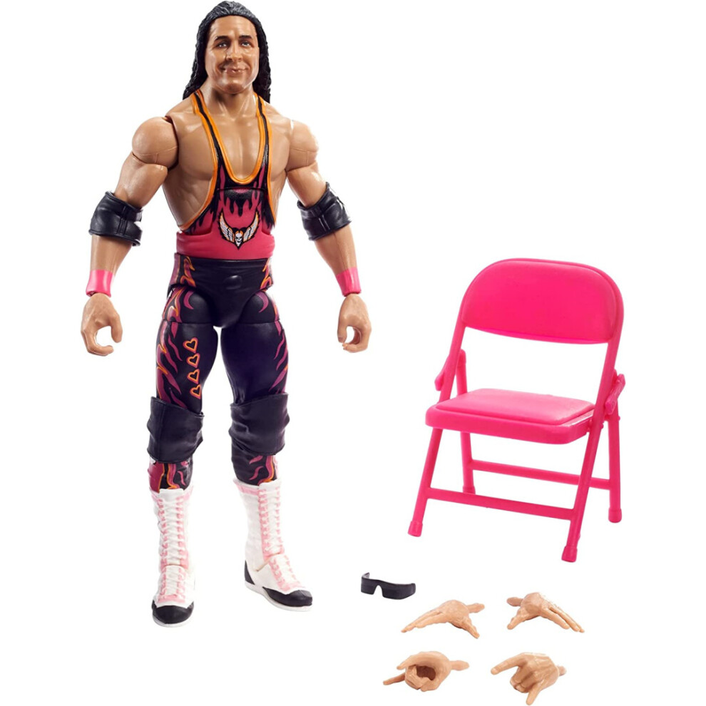 WWE Survivor Series Elite Collection Action Figure Bret "Hit Man" Hart Mattel