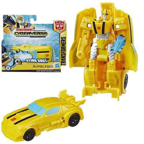 Transformers Transformers Sting Shot Bumblebee Cyberverse 1 Step Changer Yellow Hasbro 2