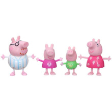 Peppa Pig Peppa's Family 4 Pack of Figures New Collectable Kids Childrens Toy