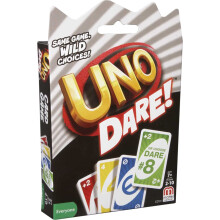 Uno Dare Card Game New Kids Childrens Card Game Mattel New