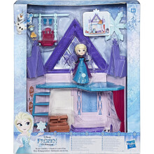 Frozen Disney Princess Royal Mini-Poupee House and Mini Elsa Doll Hasbro