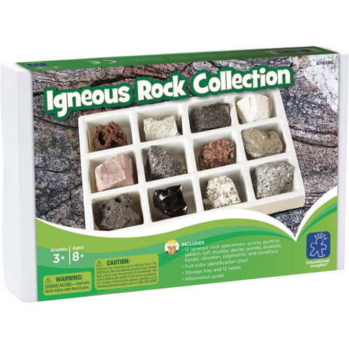 Learning Resources Learning Resources Igneous Rocks Collection Childrens Educational Toy New 1