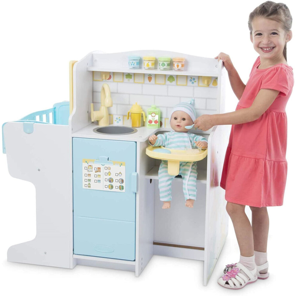 Melissa & Doug Doll Care Play Centre For Dolls And Pretend For Boy Or Girl