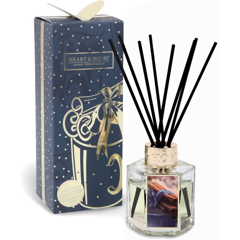 Heart & Home Reed Diffuser - Cinnamon Spice