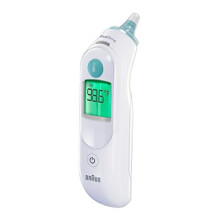Braun ThermoScan 6, IRT6515 – Digital Ear Thermometer for Adults, Babies, Toddlers and Kids – Fast, Gentle, and Accurate with Color Coded