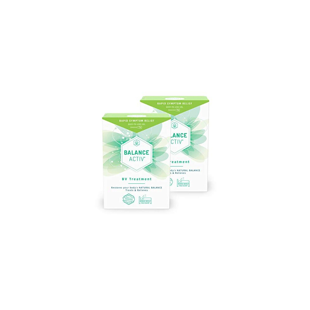 Balance Activ Gel | BV Treatment | Bacterial Vaginosis Gel for Women | Works Naturally to Rapidly Relieve Symptoms of Discomfort, Discharge and