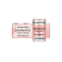 Fever-Tree Refreshingly Light Aromatic Tonic Water 8 x 150ml (Pack of 3, Total 24 cans)