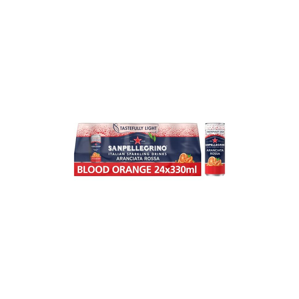 San Pellegrino Blood 24X330ml Orange