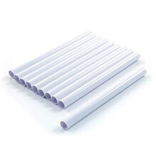 Radiator Pipe Covers Sleeves Classic Style White 15mm (8)