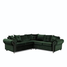 (3+2 Seated Sofa, Green) Ashwin 3+2 Seater and Corner Luxuries Sofa