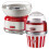 Ariete Ariete  Retro Style Candy Floss Maker and Popcorn Maker Set, Red 1