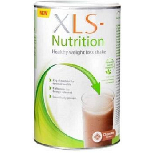 XLS-Medical XLS Nutrition Meal Replacement Powder Shake Chocolate 10 Servings 400g EXPIRY NOVEMBER 2022