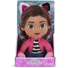 Posh Paws Gabby Dollhouse 25cm (10-inches) Gabby Character Soft Plush Toy - Plush Soft Toy