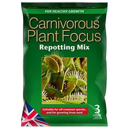 Growth Technology Ltd MDCARF3 Carnivorous Focus Repotting Mix, 3L Bag