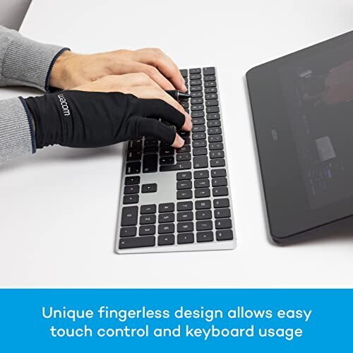 Wacom Wacom Touchscreen-Handschuh Schwarz 2
