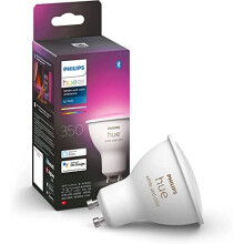 Philips Hue New White and Colour Ambiance Smart Light [GU10 Spot] with Bluetooth. Works with Alexa, Google Assistant and Apple Homekit. for Home
