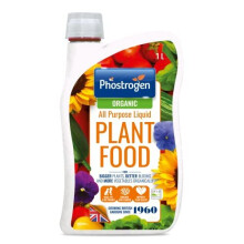 Phostrogen Organic All Purpose Liquid Plant Food 1l, Orange