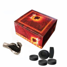 Glamified , glam 100 Charcoal Disc Tablet Coal Instant Light Hookah Shisha